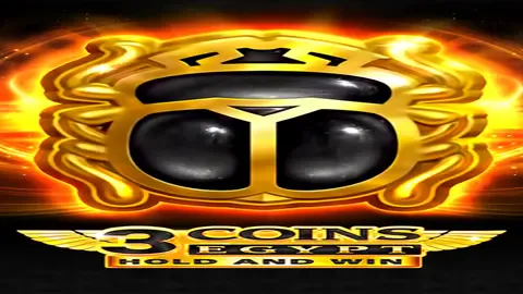 3 Coins: Egypt slot logo