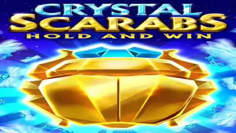 Crystal Scarabs slot logo