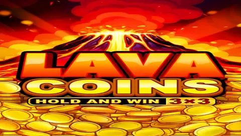 Lava Coins slot logo