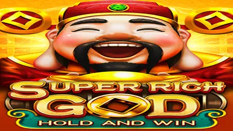 Super Rich GOD slot logo