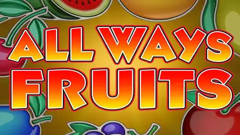 All Ways Fruits slot logo