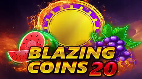 Blazing Coins 20 slot logo