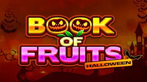 Book of Fruits Halloween slot logo