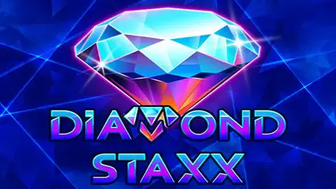 Diamond Staxx slot logo