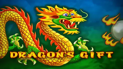 Dragons Gift slot logo