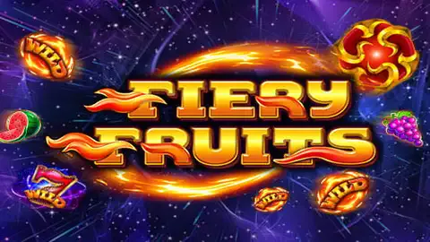 Fiery Fruits slot logo