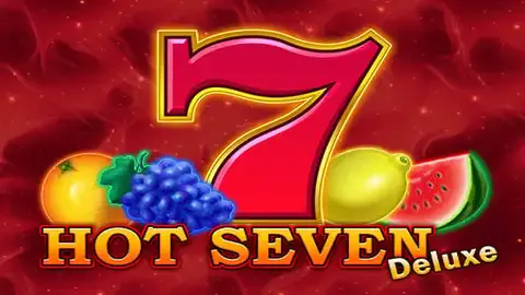 Hot Seven Deluxe slot logo