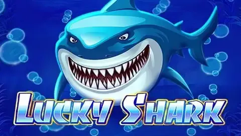 Lucky Shark slot logo