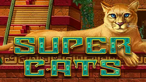 Super Cats slot logo