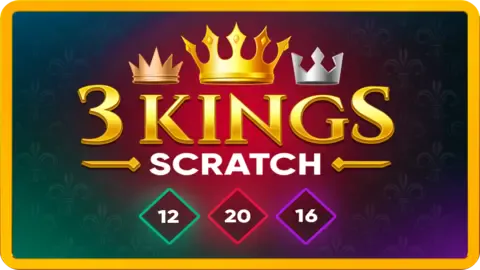 3 Kings Scratch game logo