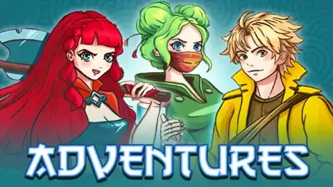 Adventures slot logo