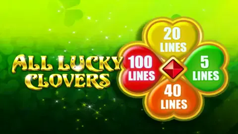 All Lucky Clovers slot logo
