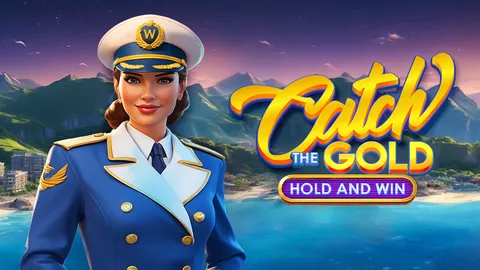 Catch the Gold Hold and Win slot logo