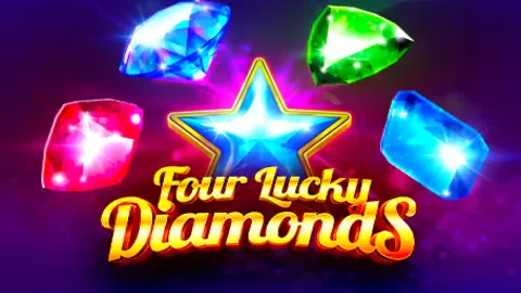 Four Lucky Diamonds slot logo