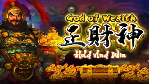 God of Wealth Hold And Win slot logo