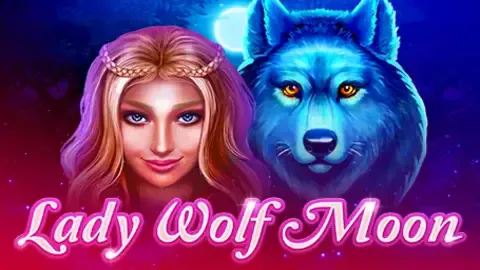 Lady Wolf Moon slot logo
