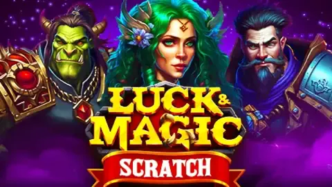 Luck & Magic Scratch game logo