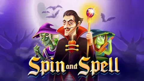 Spin And Spell slot logo