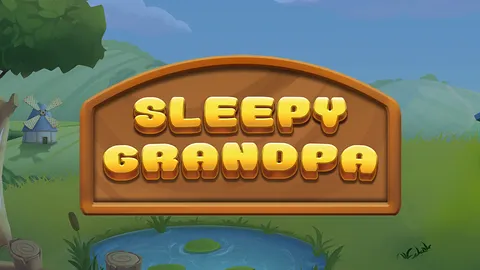 Sleepy Grandpa slot logo