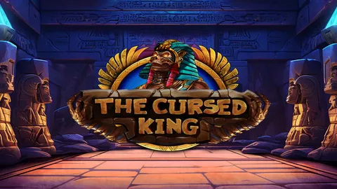 The Cursed King slot logo