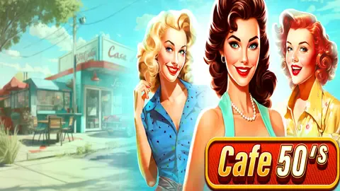 Cafe 50's slot logo