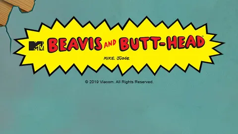 Beavis and Butthead slot logo