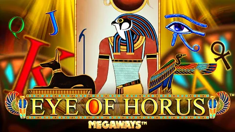 Eye of Horus Megaways slot logo