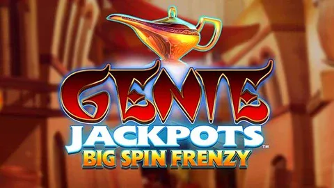 Genie Jackpots: Big Spin Frenzy slot logo