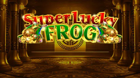 Super Lucky Frog slot logo