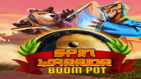 Spin Warrior Boom Pot slot logo