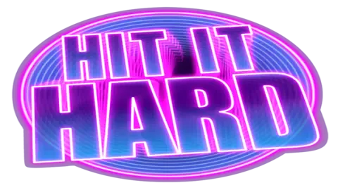 Hit It Hard slot logo