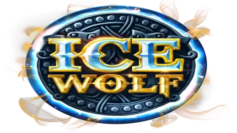 Ice Wolf slot logo