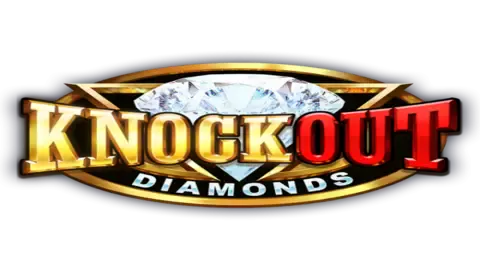 Knockout Diamonds slot logo