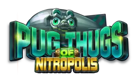 Pug Thugs Of Nitropolis slot logo