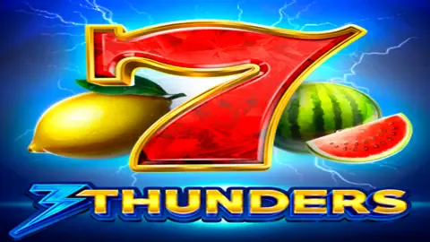 3 Thunders slot logo