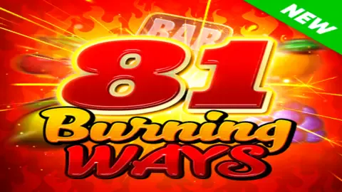 81 Burning Ways slot logo