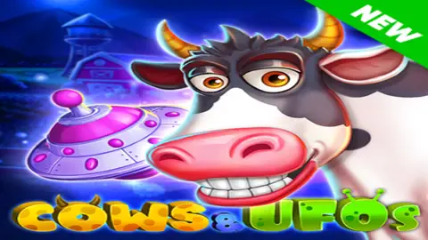 Cows & UFOs slot logo