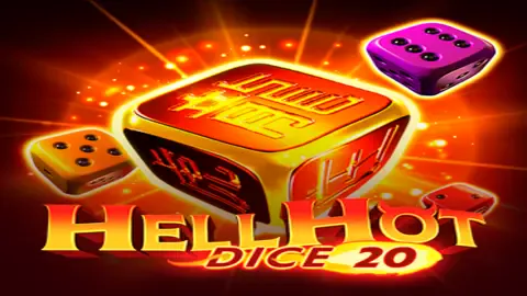 Hell Hot Dice 20 slot logo