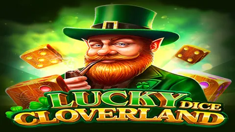 Lucky Cloverland Dice slot logo
