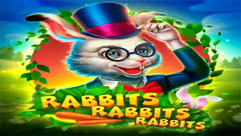 Rabbits, Rabbits, Rabbits! slot logo