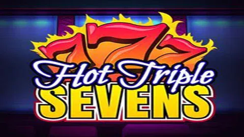 Hot Triple Sevens slot logo