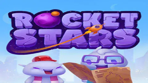 Rocket Stars slot logo