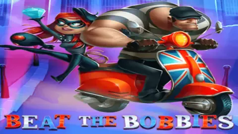 Beat The Bobbies slot logo