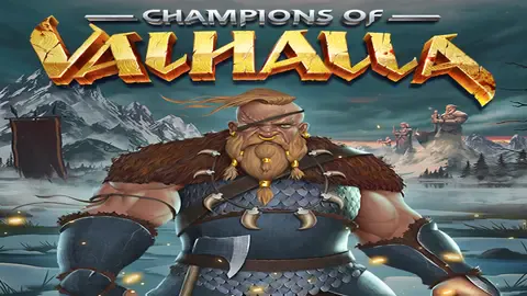 Champions of Valhalla slot logo