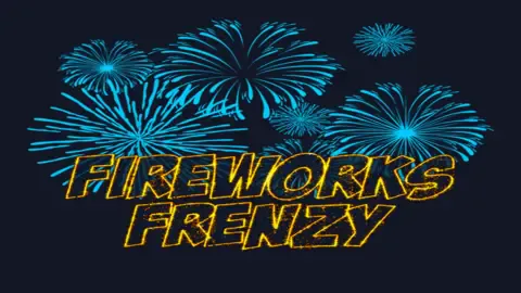 Fireworks Frenzy slot logo
