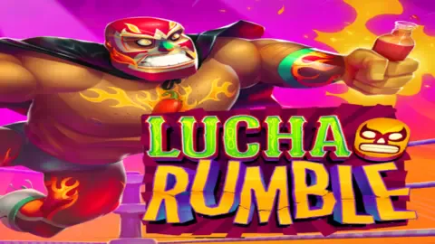 Lucha Rumble slot logo