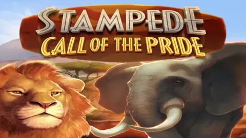 Stampede: Call Of The Pride slot logo