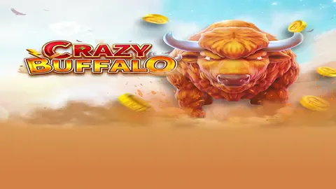 CRAZY BUFFALO slot logo
