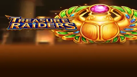 TREASURE RAIDERS slot logo