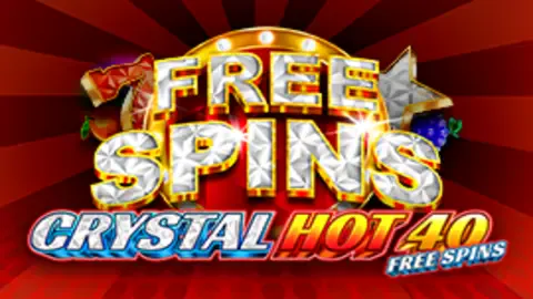 Crystal Hot 40 Free Spins slot logo